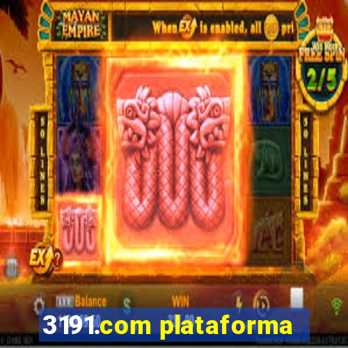 3191.com plataforma